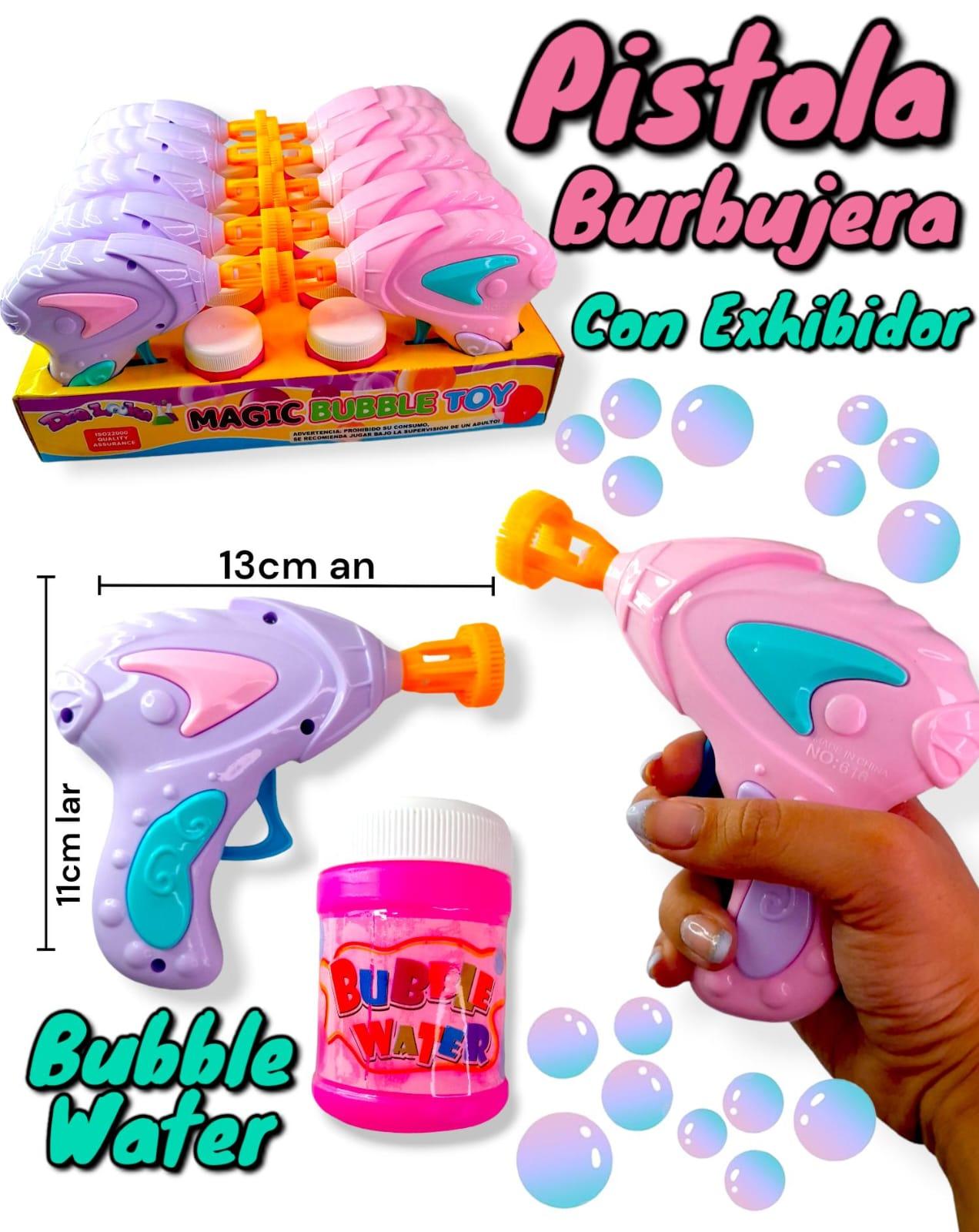 Burbujero Magic Bubble Toy Con Exhibidor 